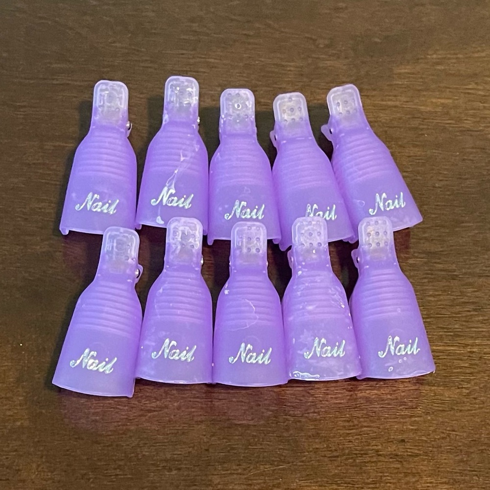 Gel Polish Nail Remover Clips